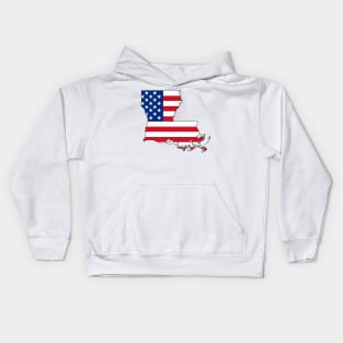 Louisiana USA Kids Hoodie